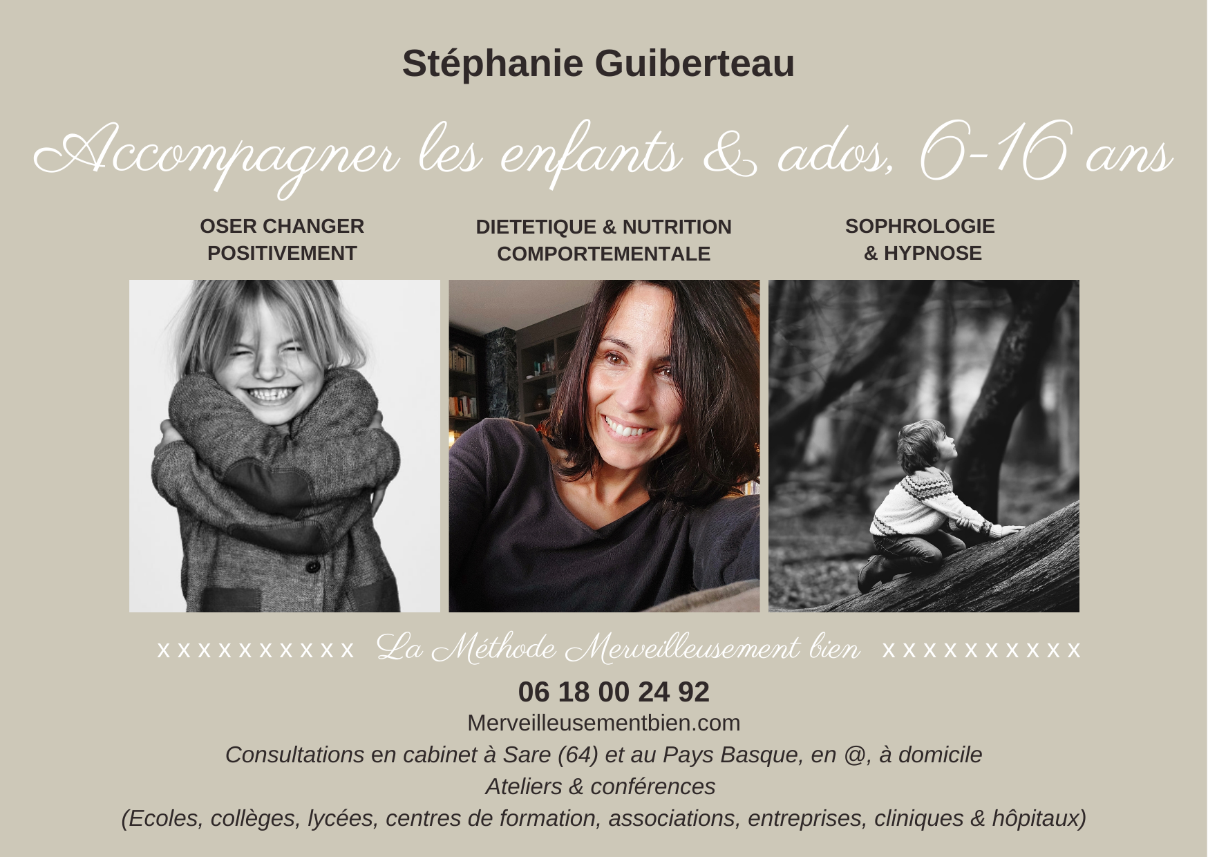 Accompagnement enfants & ados de 6 à 16 ans par Stéphanie Guiberteau